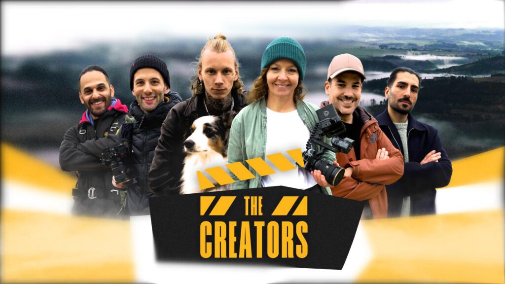 Die 6 COntent Creator die bei der ersten Staffel "THE CREATORS" in Thüringen teilgenommen haben